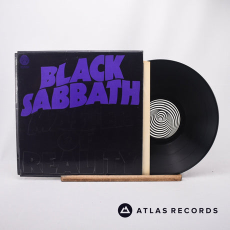 Black Sabbath Master Of Reality LP Vinyl Record - Front Cover & Record
