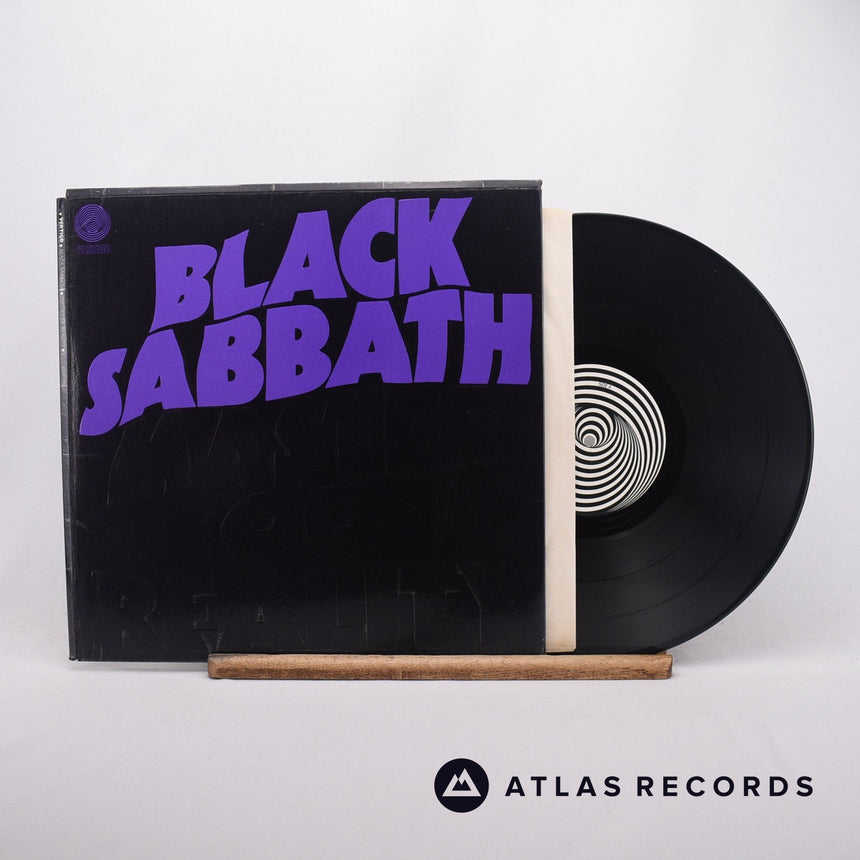 Black Sabbath Master Of Reality LP Vinyl Record - Front Cover & Record