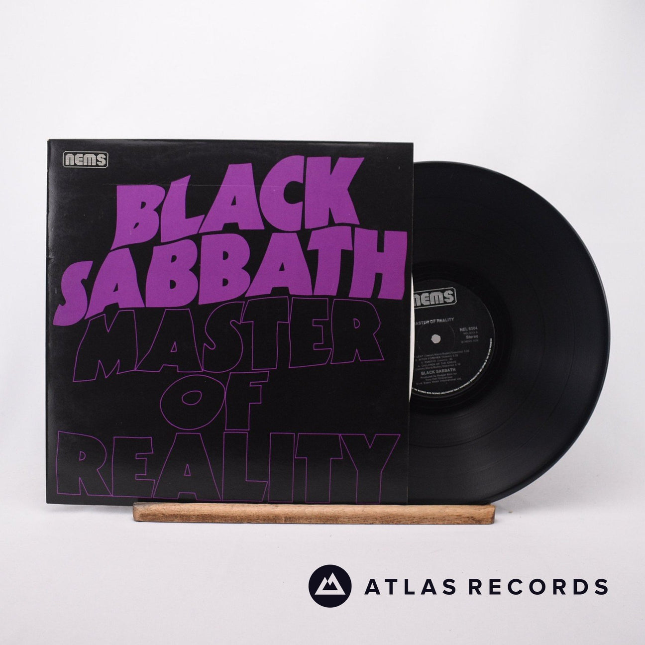 Black Sabbath Master Of Reality LP Vinyl Record - Front Cover & Record