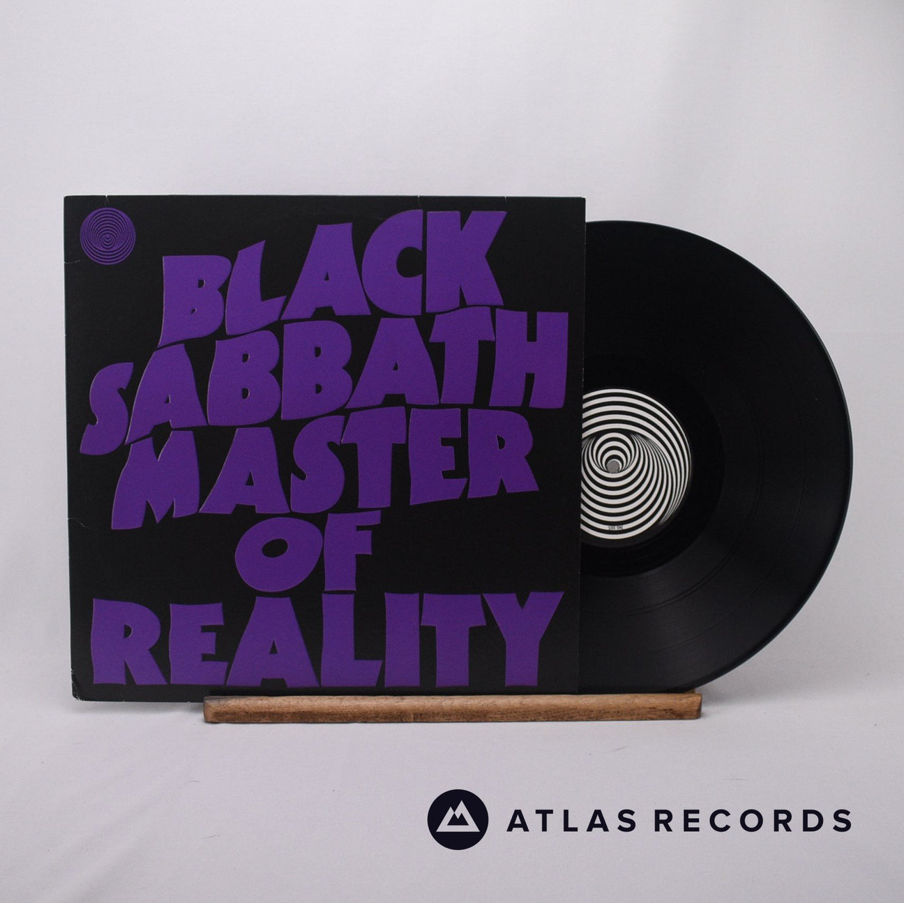 Black Sabbath Master Of Reality LP + CD Vinyl Record - Front Cover & Record