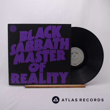 Black Sabbath Master Of Reality LP + CD Vinyl Record - Front Cover & Record