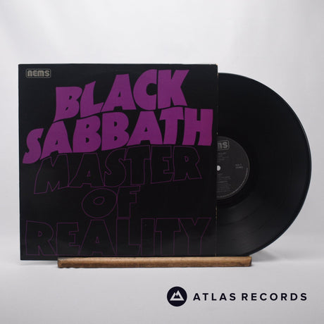 Black Sabbath Master Of Reality LP Vinyl Record - Front Cover & Record