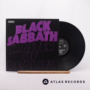 Black Sabbath Master Of Reality LP Vinyl Record - Front Cover & Record