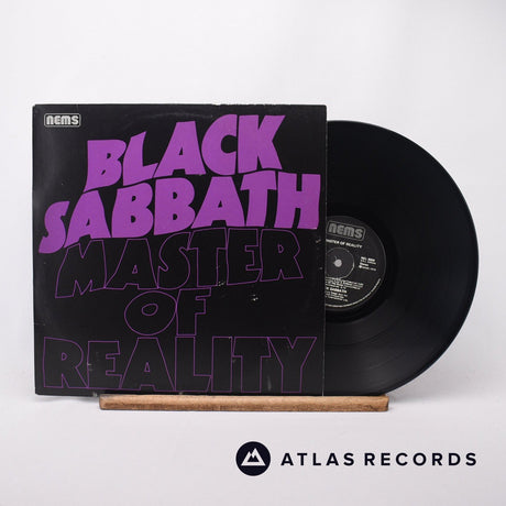 Black Sabbath Master Of Reality LP Vinyl Record - Front Cover & Record