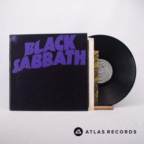 Black Sabbath Master Of Reality LP Vinyl Record - Front Cover & Record