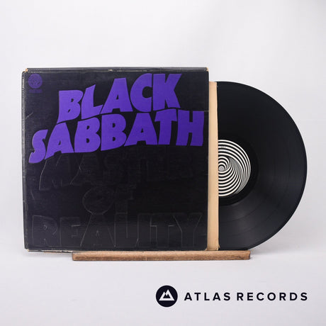 Black Sabbath Master Of Reality LP Vinyl Record - Front Cover & Record