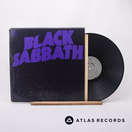 Black Sabbath Master Of Reality LP Vinyl Record - Front Cover & Record