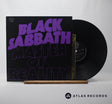 Black Sabbath Master Of Reality LP Vinyl Record - Front Cover & Record