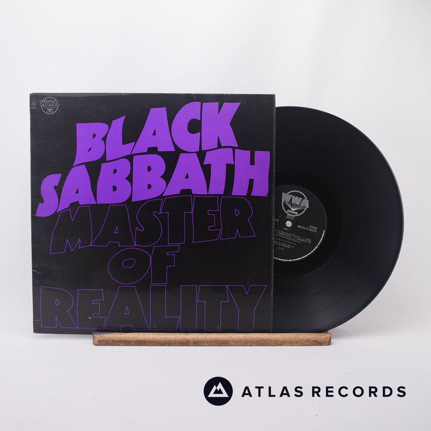 Black Sabbath Master Of Reality LP Vinyl Record - Front Cover & Record