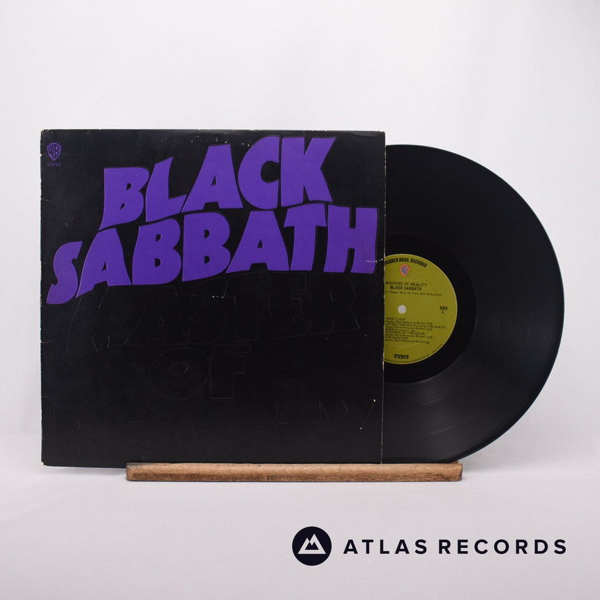 Black Sabbath Master Of Reality LP Vinyl Record - Front Cover & Record
