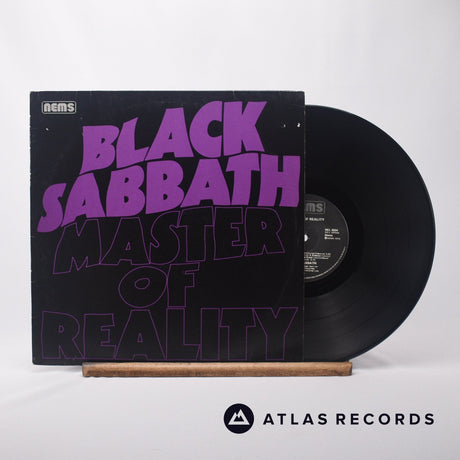 Black Sabbath Master Of Reality LP Vinyl Record - Front Cover & Record