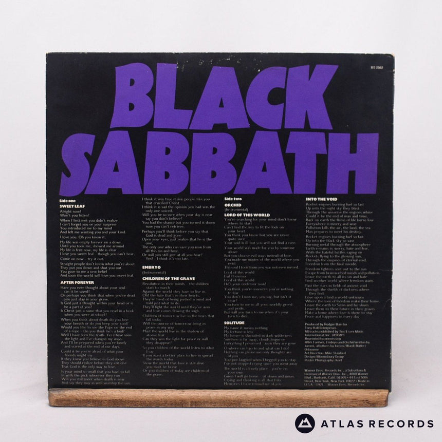 Black Sabbath - Master Of Reality - -1 -1 LP Vinyl Record - VG+/VG+