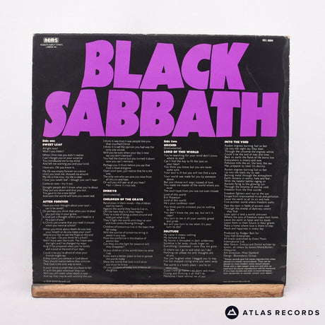 Black Sabbath - Master Of Reality - Reissue A1 B1 LP Vinyl Record - VG+/EX