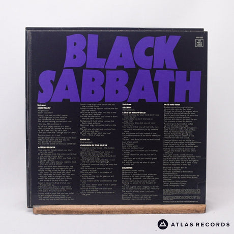 Black Sabbath - Master Of Reality - 1Y//1 2Y//1 LP Vinyl Record - EX/EX