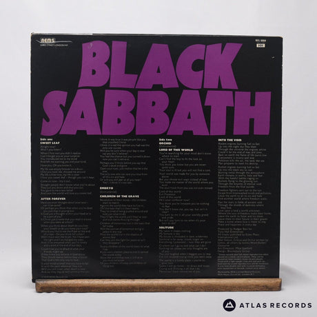 Black Sabbath - Master Of Reality - Reissue A-1 B-1 LP Vinyl Record - VG+/VG+