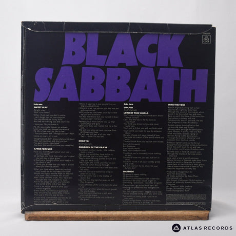 Black Sabbath - Master Of Reality - 1Y//1 2Y//1 LP Vinyl Record - VG+/VG+