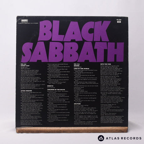 Black Sabbath - Master Of Reality - Reissue A1 B1 LP Vinyl Record - VG+/VG+