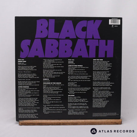 Black Sabbath - Master Of Reality - 180G A1 B1 LP + CD Vinyl Record - EX/EX