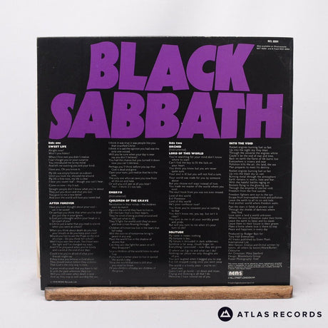 Black Sabbath - Master Of Reality - Misprint Reissue LP Vinyl Record - VG+/EX