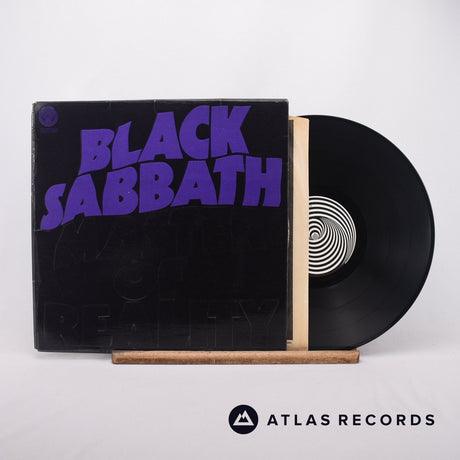 Black Sabbath Master Of Reality LP Vinyl Record - Front Cover & Record