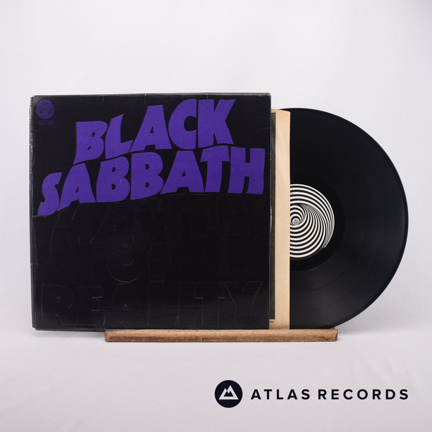 Black Sabbath Master Of Reality LP Vinyl Record - Front Cover & Record