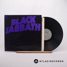 Black Sabbath Master Of Reality LP Vinyl Record - Front Cover & Record