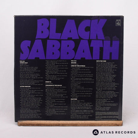 Black Sabbath - Master Of Reality - 1Y//1 2Y//1 LP Vinyl Record - EX/EX
