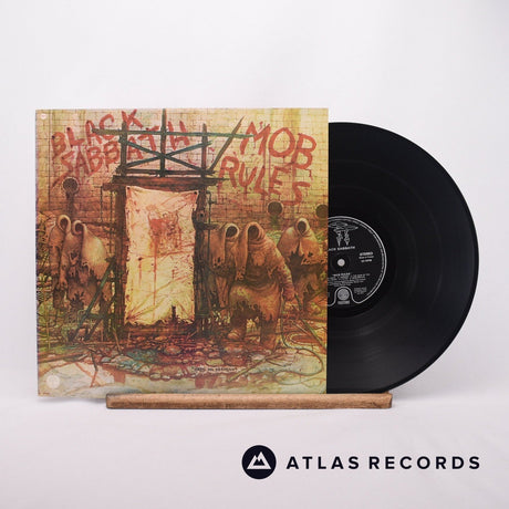 Black Sabbath Mob Rules LP Vinyl Record - Front Cover & Record