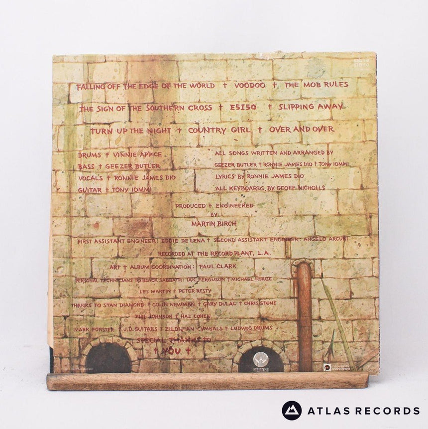 Black Sabbath - Mob Rules - 1Y 2Y LP Vinyl Record - VG+/VG+
