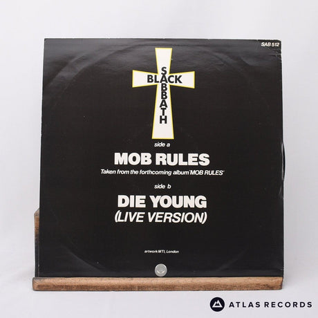 Black Sabbath - Mob Rules - 12" Vinyl Record - VG+/VG+