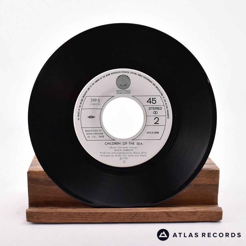 Black Sabbath - ネオンの騎士 = Neon Knights - Insert 7" Vinyl Record - EX/EX