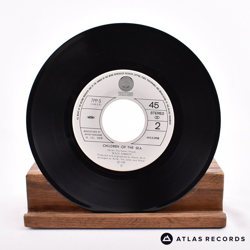 Black Sabbath - ネオンの騎士 = Neon Knights - Insert 7" Vinyl Record - EX/EX