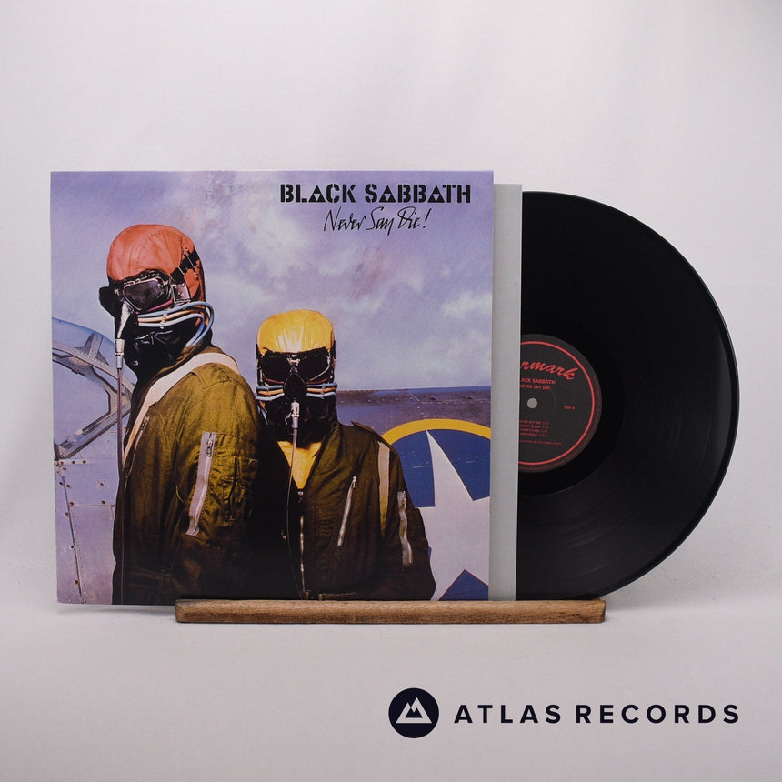 Black Sabbath Never Say Die! LP Vinyl Record - Front Cover & Record