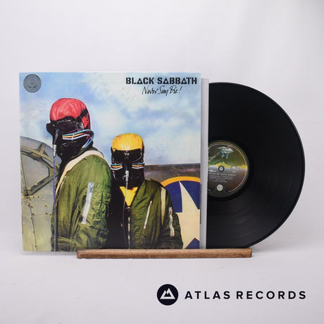 Black Sabbath Never Say Die! LP Vinyl Record - Front Cover & Record
