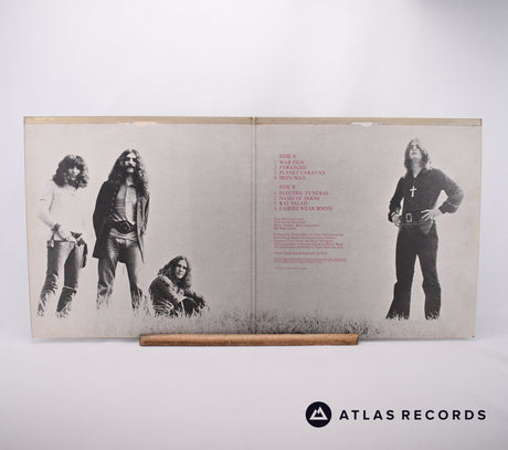 Black Sabbath - Paranoid - 1Y//2 2Y//2 LP Vinyl Record - VG+/VG+