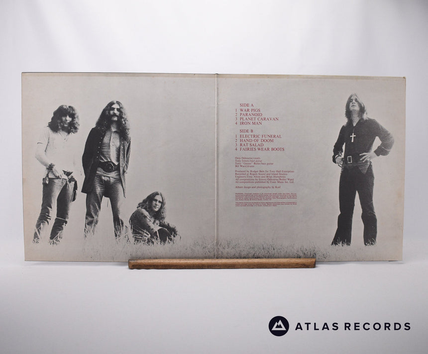 Black Sabbath - Paranoid - Gatefold Reissue 1Y//2 2Y//2 LP Vinyl Record - VG+/EX