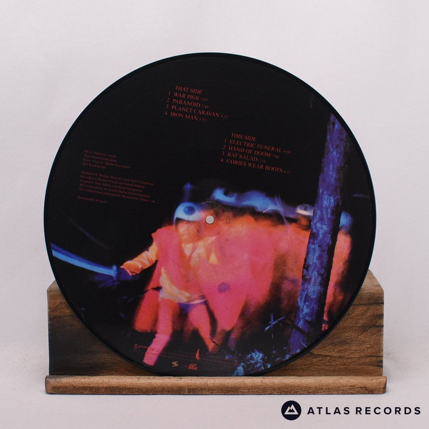 Black Sabbath - Paranoid - 180G Picture Disc Reissue LP Vinyl Record - NM