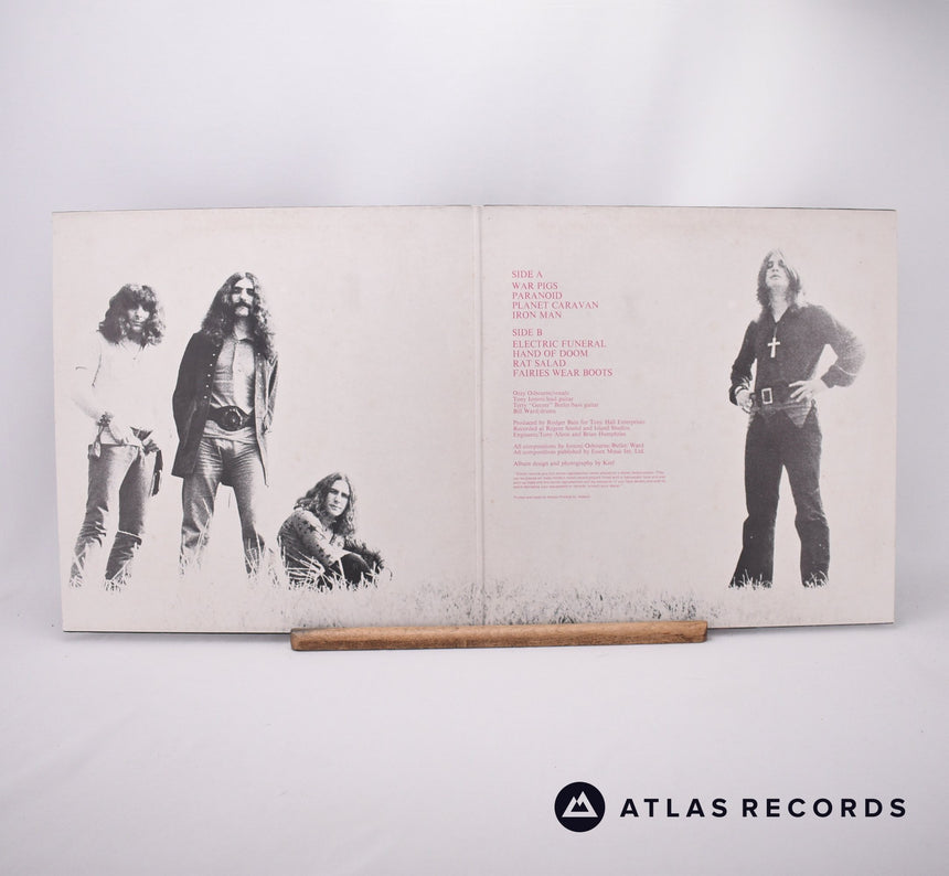 Black Sabbath - Paranoid - Reissue A2 B2 LP Vinyl Record - VG+/VG+