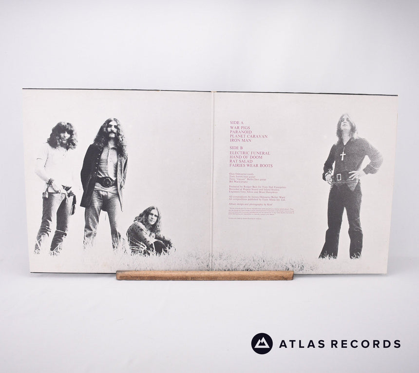 Black Sabbath - Paranoid - Reissue Gatefold A1 B1 LP Vinyl Record - EX/VG+