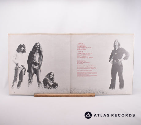 Black Sabbath - Paranoid - Repress 1Y//1 2Y//2 LP Vinyl Record - VG+/VG