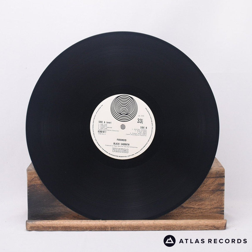 Black Sabbath - Paranoid - 1Y//1 2Y//1 LP Vinyl Record - EX/EX