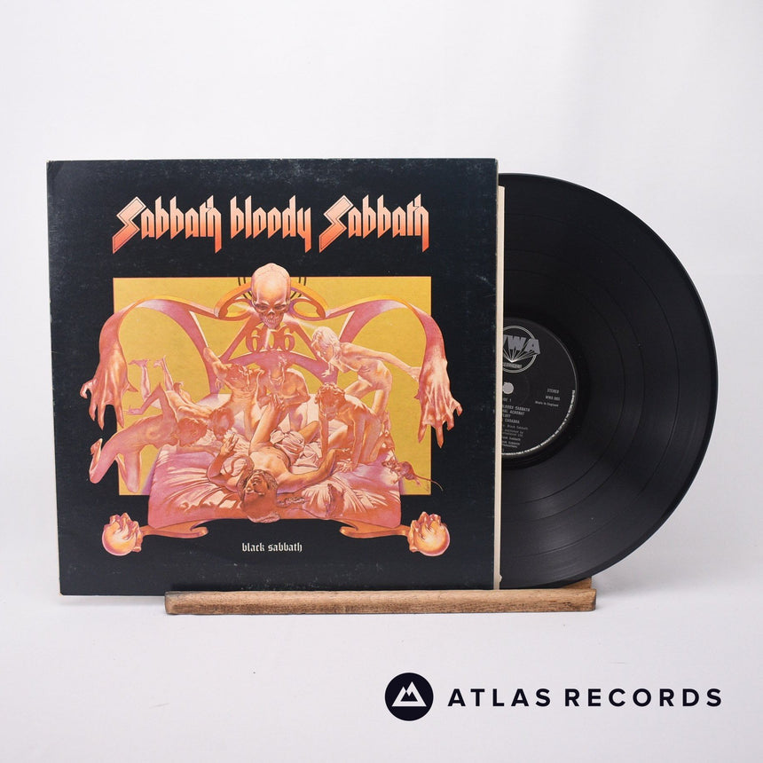 Black Sabbath Sabbath Bloody Sabbath LP Vinyl Record - Front Cover & Record