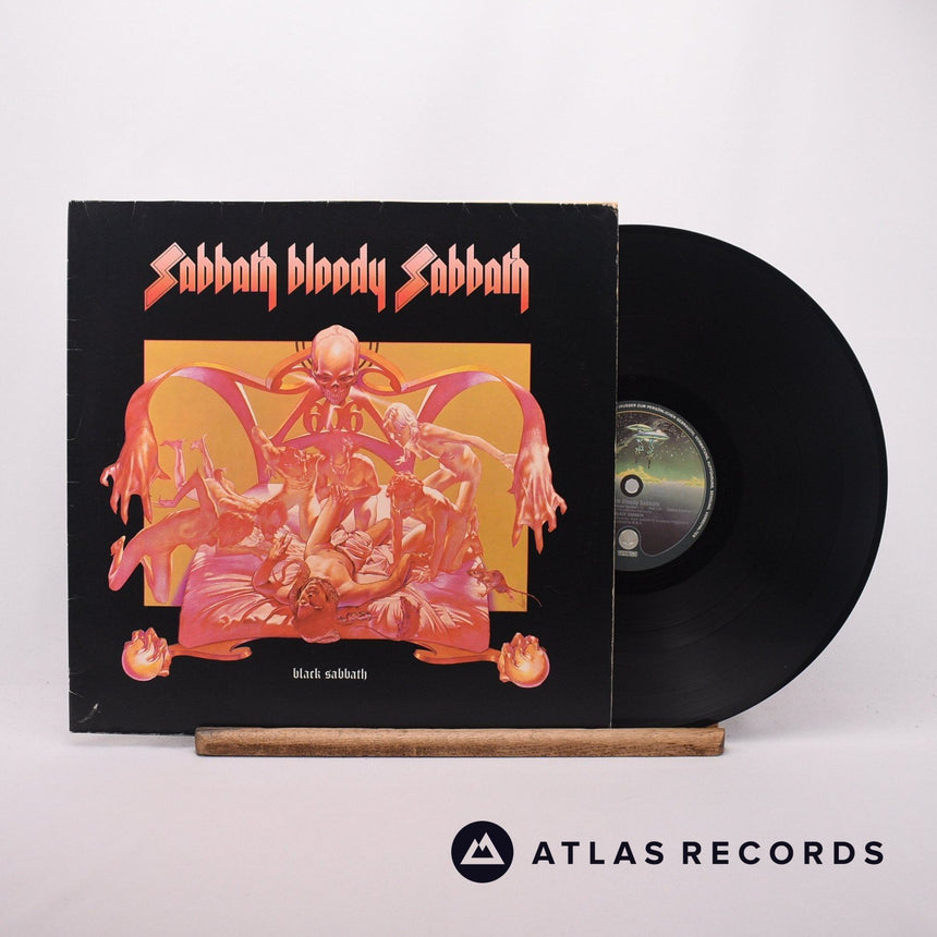 Black Sabbath Sabbath Bloody Sabbath LP Vinyl Record - Front Cover & Record