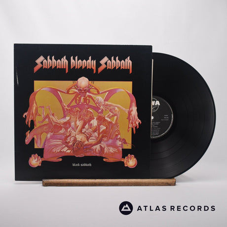 Black Sabbath Sabbath Bloody Sabbath LP Vinyl Record - Front Cover & Record