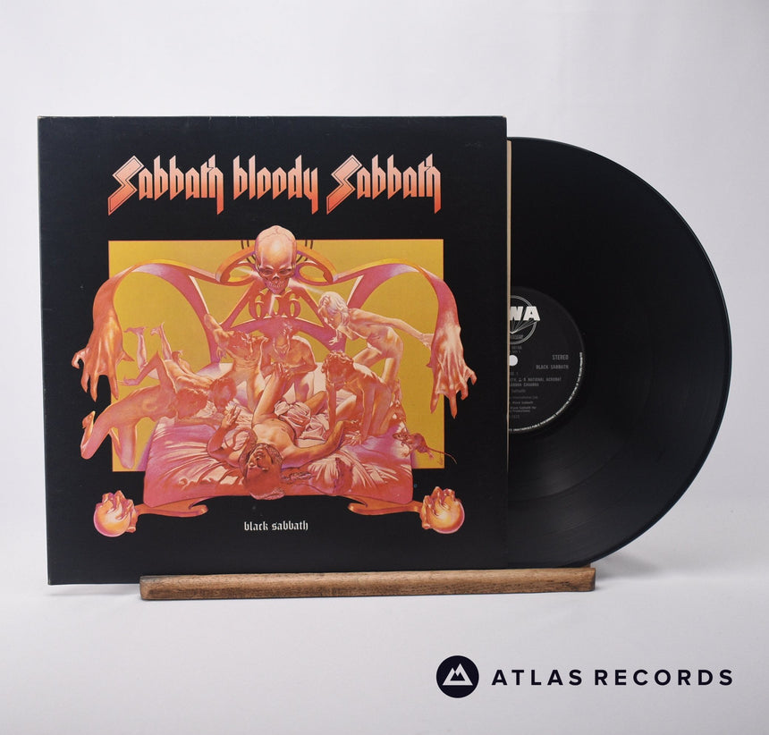 Black Sabbath Sabbath Bloody Sabbath LP Vinyl Record - Front Cover & Record