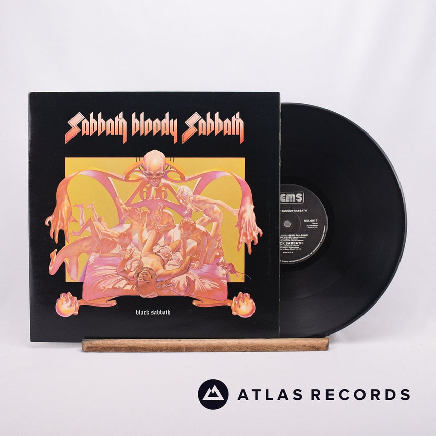 Black Sabbath Sabbath Bloody Sabbath LP Vinyl Record - Front Cover & Record