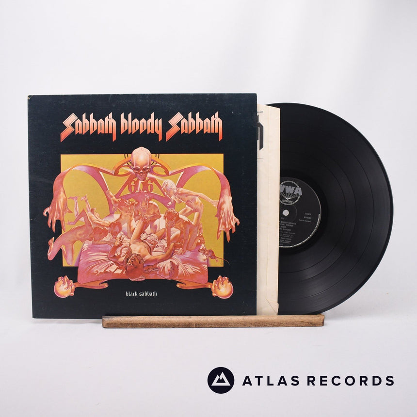 Black Sabbath Sabbath Bloody Sabbath LP Vinyl Record - Front Cover & Record