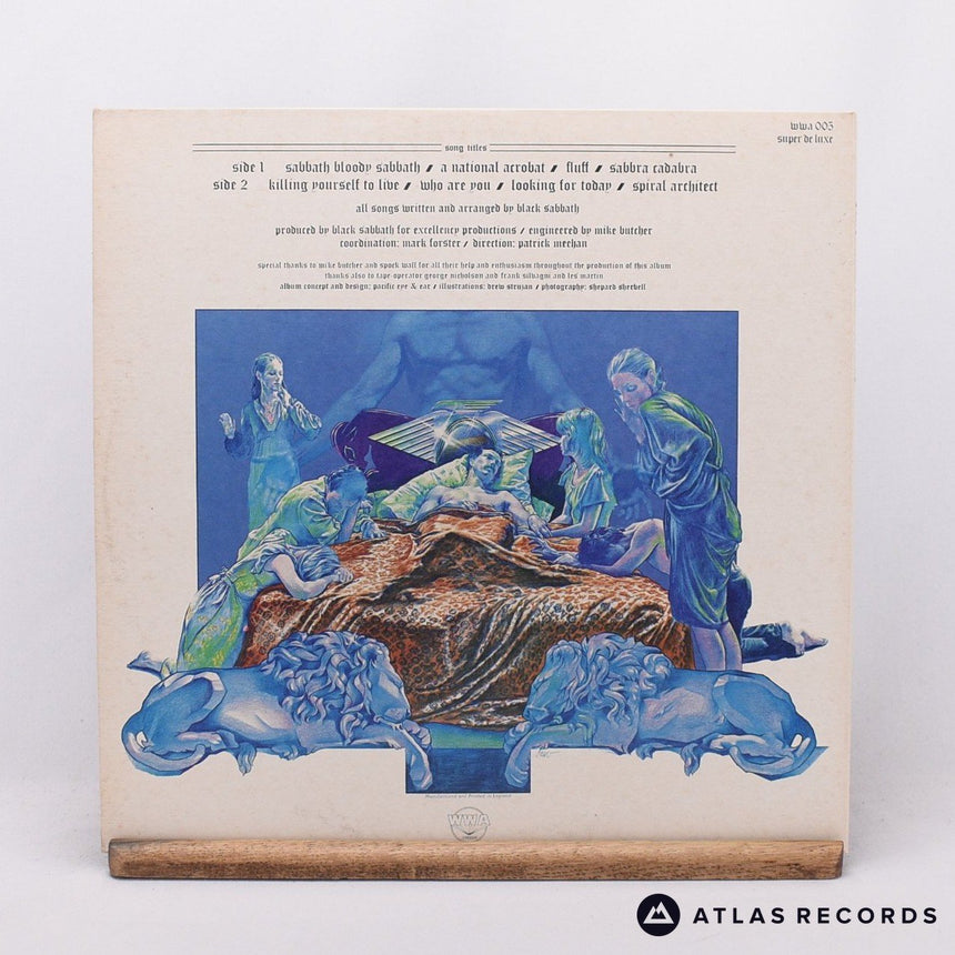 Black Sabbath - Sabbath Bloody Sabbath - 1 Y ▽ 1 2 Y * 1 LP Vinyl Record - EX/EX