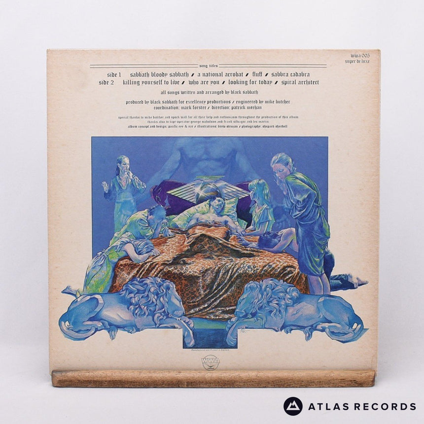 Black Sabbath - Sabbath Bloody Sabbath - 1Y▽1 2Y*1 LP Vinyl Record - VG+/EX