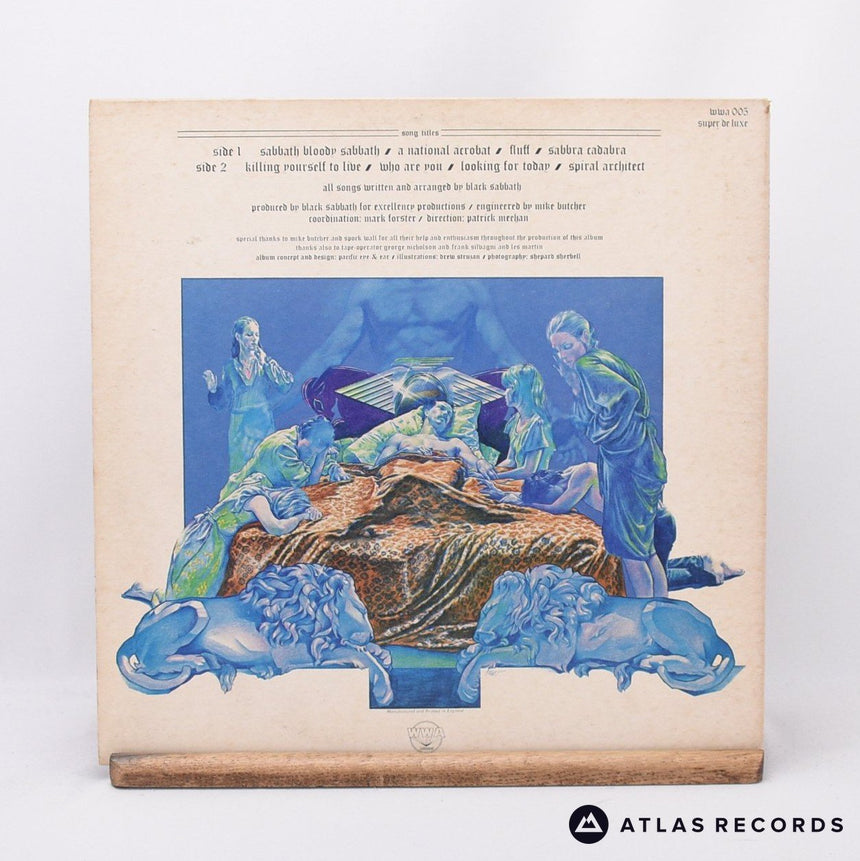 Black Sabbath - Sabbath Bloody Sabbath - 1Y//2 2Y*1 LP Vinyl Record - VG+/EX